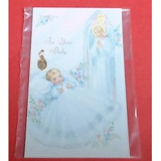 Baby Gift Cards w/ Miraculous Medal